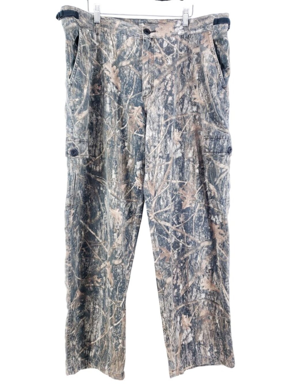 True Timber Mens XL Camouflage Cargo Hunting Pants Twill Camo